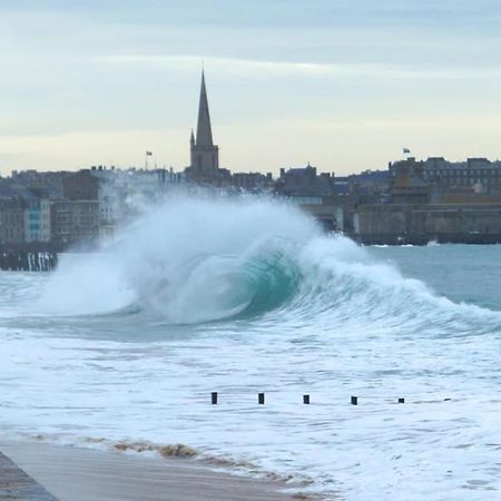 Plage-Sillon-Thalasso-Intra Muros Saint-Malo Buitenkant foto